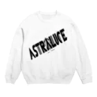 ASTRALUCEのASTRALUCE LOGO Line Crew Neck Sweatshirt