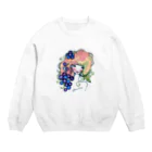 kaeruruの葡萄 Crew Neck Sweatshirt