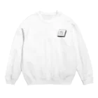 KUDOの朝はパン派 Crew Neck Sweatshirt