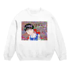 お茶の間デジタルKIDSのゼロ点休憩 Crew Neck Sweatshirt