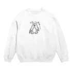 (nooooon›ω‹ )ﾉのペソギン Crew Neck Sweatshirt