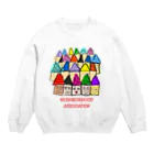 Maa-Gonの町内会 Crew Neck Sweatshirt