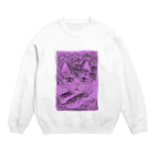 Maa-Gonのにゃー吉 Crew Neck Sweatshirt