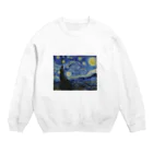 Art Baseの星月夜 / フィンセント・ファン・ゴッホ(The Starry Night 1889) Crew Neck Sweatshirt