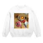 パンケ期の煮込みパンケーキ Crew Neck Sweatshirt