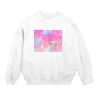 れなしやのカラフル☆ギャラクシー Crew Neck Sweatshirt