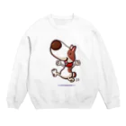 NEGI@トトくん・ひとえうさぎのトトくん Crew Neck Sweatshirt