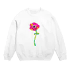 ピピピシスターズのanemone Crew Neck Sweatshirt