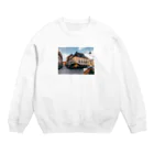 Hello のクロアチアの角 Crew Neck Sweatshirt