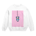 MOMOPANDA.百熊猫。のミノぱんだ Crew Neck Sweatshirt