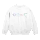 nsnのusamori Crew Neck Sweatshirt