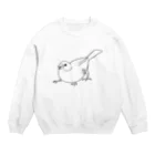 Soramameの文鳥グリフォン Crew Neck Sweatshirt