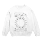 大阪人狼ラボの人狼ゲーム記録用 Crew Neck Sweatshirt