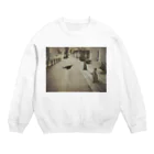 hiroshi_fujiの明烏 Crew Neck Sweatshirt