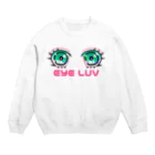 七味田飾品街のEYE LUV Crew Neck Sweatshirt