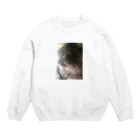 komatsukeの木洩れ陽のししまる(横顔ver) Crew Neck Sweatshirt