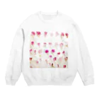 peonicのハナビラ Crew Neck Sweatshirt