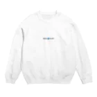 秘密結社(ㆁөㆁ)青い鳥の秘密結社(ㆁөㆁ)青い鳥Simpleロゴシリーズ Crew Neck Sweatshirt