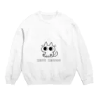 のべ子の全知全能ネコちゃん(文字なしver) Crew Neck Sweatshirt