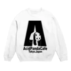 アシパン学園購買部のACID PANDA CAFE Crew Neck Sweatshirt