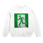 AAAstarsの非常口(実写版) Crew Neck Sweatshirt