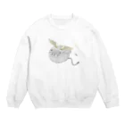 ざわ屋の空飛ぶ炊飯器 Crew Neck Sweatshirt