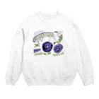 おならちゃんのきつねがいくよ Crew Neck Sweatshirt