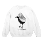 Aliviostaのヤンバルクイナ ナンクルナイサー 沖縄 鳥 動物イラスト Crew Neck Sweatshirt