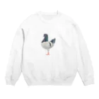 nebulianの鳩のグッズ Crew Neck Sweatshirt