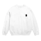 Cinemallyの映画観てる猫 Crew Neck Sweatshirt