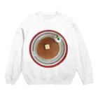 紅茶屋 417TEAのきゃさりん工房のほっとけいき Crew Neck Sweatshirt