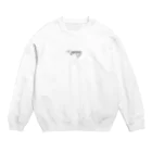 お絵描き看護師のレオパードゲッコーロゴグッズ Crew Neck Sweatshirt