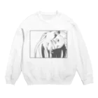 unmotokian suzuri支店の毛が多い Crew Neck Sweatshirt