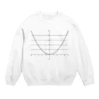 shoの二次関数 Crew Neck Sweatshirt