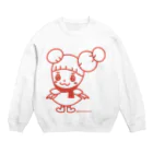 ぬくもり生姜ちゃんグッズ店のぬくもり生姜ちゃん Crew Neck Sweatshirt