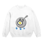 ゆるゆる落書きの食べ物隠れシリーズ Crew Neck Sweatshirt