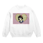 怪しい店のかさねちゃん Crew Neck Sweatshirt