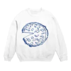 megumishの7/8ピザTシャツ Crew Neck Sweatshirt