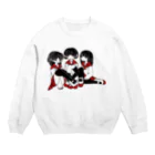 落ちてく落ちてくのじょしこうせい Crew Neck Sweatshirt