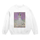 Art Baseのメーダ・プリマヴェージ / グスタフ・クリムト(Mäda Primavesi 1903–2000） Crew Neck Sweatshirt