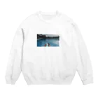 akicoのI thought I didn't have friends but  Crew Neck Sweatshirt