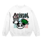 Animal c@sters バンドオリジナルグッズのAnimal c@sters ファンシーデザイン Crew Neck Sweatshirt