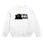 wakame.monsterのBLACK_monster Crew Neck Sweatshirt