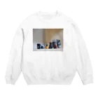 masaya_creamsodaのコーヒーとカメラ Crew Neck Sweatshirt