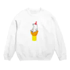 ひねもす屋　2号店の浮き球と三角コーン2 Crew Neck Sweatshirt