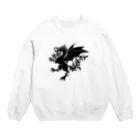 KNS designの馬頭竜 Crew Neck Sweatshirt