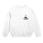 双葉🌱のロゴプリント Crew Neck Sweatshirt