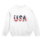 RabbitのＵＳＡ！ Crew Neck Sweatshirt