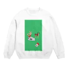 ナカザワのdeer Crew Neck Sweatshirt