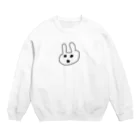 たそのおみせやさんのたそうさぎ Crew Neck Sweatshirt